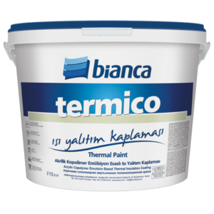 bianca parlak dokulu, son kat dış cephe boyasıdır. 15 lt